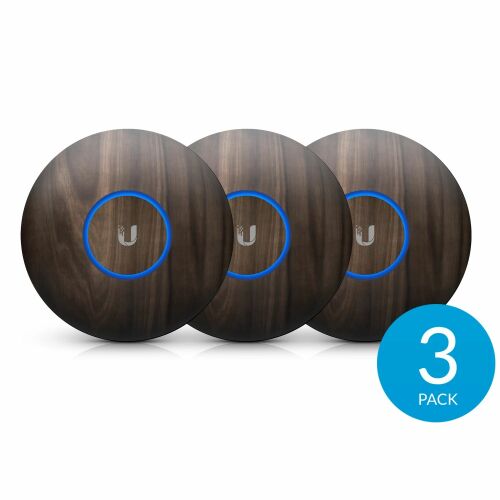 Husă Ubiquiti pentru UniFi 6+, UniFi 6 Lite și UniFi nanoHD, model lemn - set de 3 bucăți 143384679