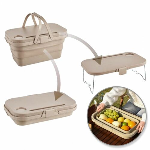 Univerzális összecsukható piknikkosár 3 az 1-ben asztallal és KP03K tárolóval 143387259