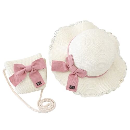 Szalmatáska és sapka 52 cm lánynak MAN CZ43 SZETT 143387921