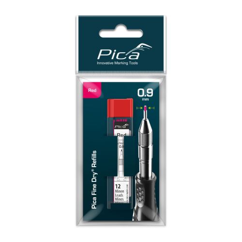 Pica 7031/SB Fine-Dry Filc utántöltő készlet 0.9 mm - Piros (12 db / csomag) 143395522