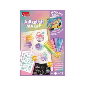 Kreatív festékszóró utántöltő, MAPED CREATIV "Airbrush Maker", pasztel színek 143401922 - Filctoll