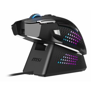 MSI S12-4301370-CLA Gaming Mouse Right-Handed RF Wireless + Bluetooth + USB Type-A Optical 26000 DPI 143406923 - Mouse