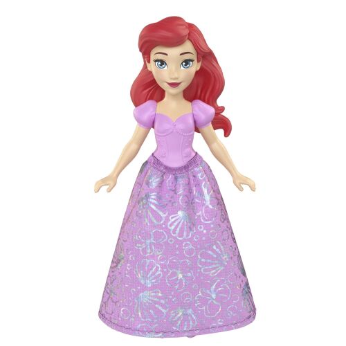 Mattel Disney Princess Ariel kis baba lila ruhában