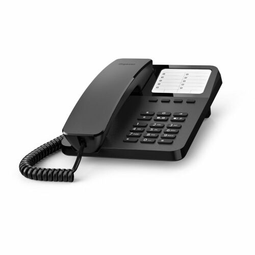 Gigaset DESK 400 Analóg telefon Fekete