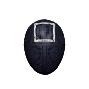 KidMania Squid Game Wächter Maske - Quadratisches Symbol - Kostüme für Erwachsene