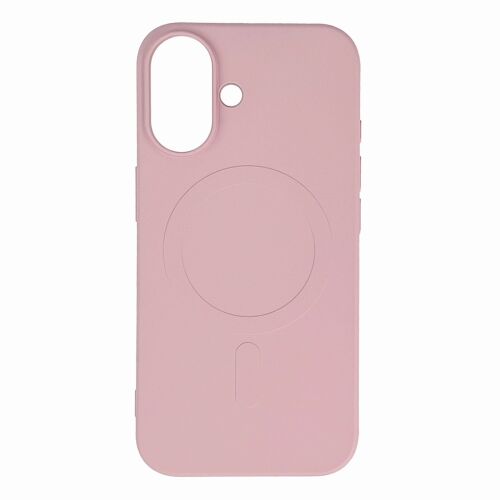 Liquid Silicone MagSafe-kompatibilis tok iPhone 16e - rózsaszín