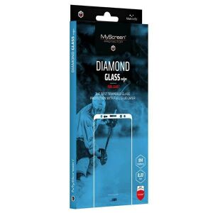 MyScreen Protector Diamond Glass Edge edzett üveg fekete szegéllyel iPhone 17