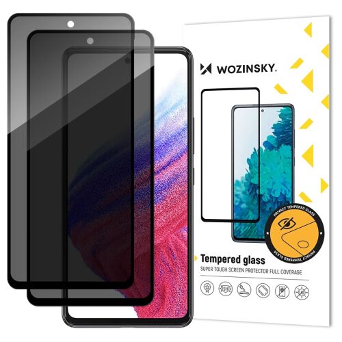 Wozinsky Privacy Glass betekintésvédett edzett üveg fekete szegéllyel Xiaomi 15 - 2 db 143418348