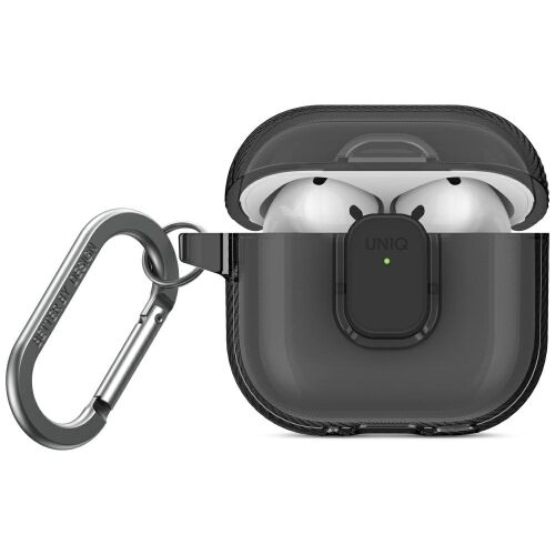UNIQ Glase Pro tok AirPods 4 - füstszürke 143422144