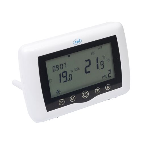 PNI CT36 PRO bežični pametni termostat, ± histereza 0,1 °C WiFi 2,4 GHz, TuyaSmart APP kontrola interneta, zimsko-ljetni način rada, za toplane 143427946