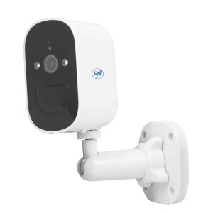 PNI IP774 4MP videó megfigyelő kamera, 3W napelem, beépített 4000mAh akkumulátor, mozgásérzékelés, micro SD kártyahely, éjjellátó, kétirányú audio, IP65 143428047 - PNI