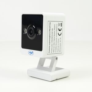 PNI IP744 4MP videó megfigyelő kamera IP-vel, mozgásérzékeléssel, kétirányú hanggal, micro SD kártya foglalattal, széles látószöggel, vezérlés az alkalmazásból, színes kép éjszaka, bel- és kültéren 143428173 - PNI
