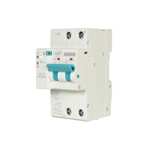 PNI SafeHome PT863 WiFi Smart-Automatiksicherung, einstellbar 1-63 A, einphasig 230 V, Tuya Smart-Mobilanwendung, intelligente Szenarien und Automatisierungen mit anderen Tuya-, Alexa- und Google Assi 143428046 - Sicherungsautomat