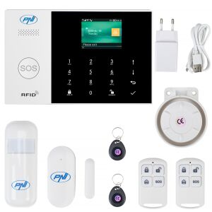 Kit complet sistem de alarmă wireless PNI SafeHouse HS600 - PNI