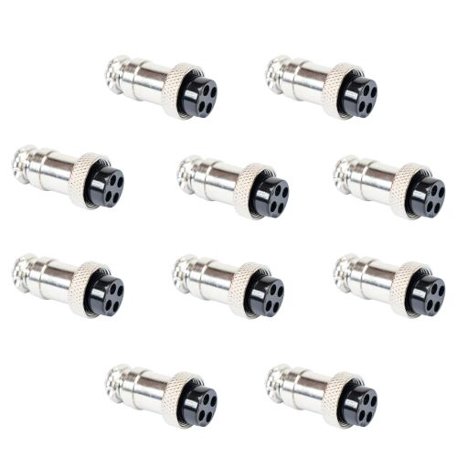 Paket Ersatzstecker für Mikrofon mit 4 Pins, 10 Stück 143428254