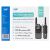 Tragbarer Radiosender PNI PMR R80 PRO, 2er-Set, 0,5 W, 16 Kanäle, wasserdicht IP67, mit LED-Taschenlampe, SOS-Taste, VOX, USB-C 143428784
