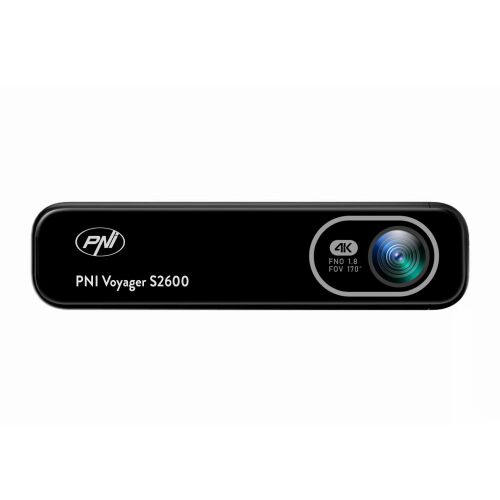 Auto-DVR PNI Voyager S2600, Kamerapaket, WLAN, 4K Ultra HD, GPS und 128 GB microSD-Speicherkarte im Lieferumfang enthalten 143428695