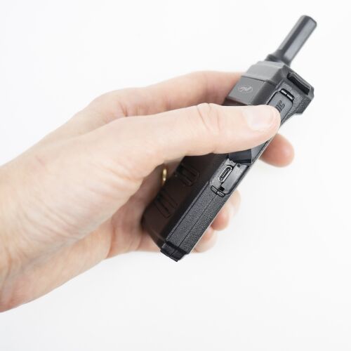 Kit mit 2 tragbaren Radiosendern PNI PMR R10 PRO, 446 MHz, 0,5 W, 16 programmierbare Kanäle, 16 PMR- und 50 CTCSS- und 104 DCS-Töne, Monitor, Scan 143428627