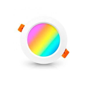 Inteligentné LED bodové svietidlo PNI SafeHome PT58RC WiFi, zapustené, stropné, RGBW, 7W, 600 lm, nastaviteľné svetlo / farba cez internet, aplikácia Tuya Smart, integrácia do scenárov a inteligentná 143428676 - Zapustené svetlá