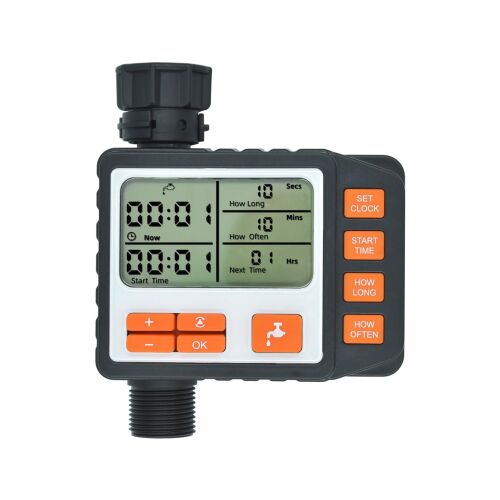 PNI WT11 öntözőprogramozó, LCD kijelző, 3/4 csatlakozás, fekete 143428725