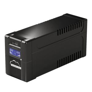 Softvér na monitorovanie UPS UPS SilverCloud SafePC 650AVR, výkon 360 W, LCD obrazovka 143429109 - Káble a príslušenstvo