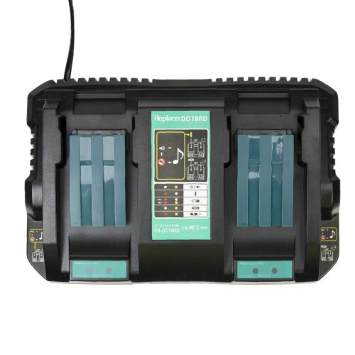 Alternatives Elektrosägen-Set PNI CSW100 mit 4 Sägeblättern und Doppelladegerät mit 2 Akkus PNI DCH218 18V 5Ah 143429391