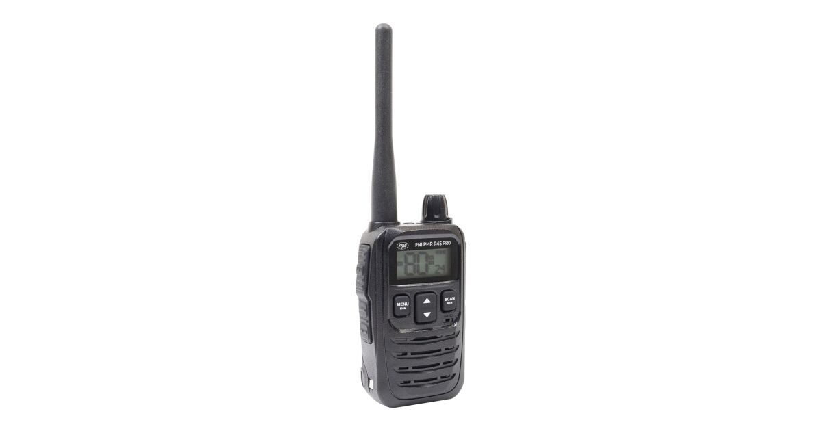 Station radio portable PMR R10 PRO, 446 MHz, 0,5 W, 16 canaux