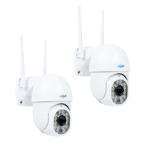 2-dijelni komplet PNI IP440 WiFi PTZ bežična kamera za video nadzor, 4MP, digitalni zoom, micro SD utor, samostalna, alarm detekcije pokreta, praćenje pokreta 143429670 - Uređenje interijera