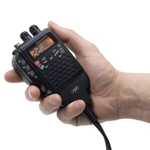 Tragbarer CB-Radiosender PNI Escort HP 62, Multi-Standard, 4 W, 12 V, AM-FM, 5-stufig einstellbarer ASQ, 9-stufige HF-Verstärkung, Dual Watch, Scan, Lock 143429876 - Walkie-Talkie