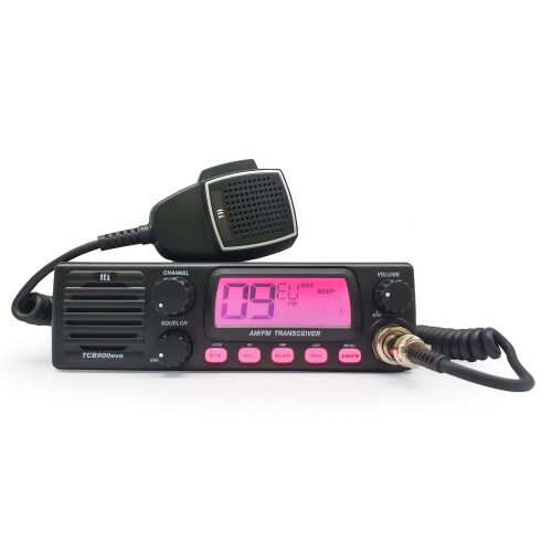 Stacja radiowa CB TTi TCB-900 EVO, DSS, SQ, Dual Watch, wzmocnienie mikrofonu, 12V-24V, złącze dongle Bluetooth 143429694