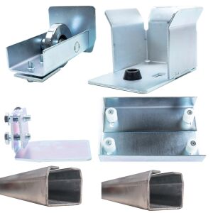 Kit montaj pentru porti autoportante PNI AP800C lungime totala de 6m 143430043 - Sisteme de deschidere a porților