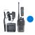 PNI Alinco DJ-PAX4 PMR446 Dual Mode Analog-Digital Portable Radio Station Kit, VOX, TOT, IP67, 1800mAh Akku + Sticky Pad Blau Geschenk 143430185