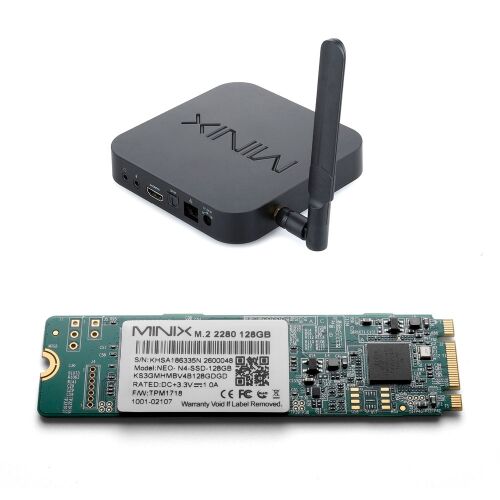 Minix M.2 2280 128GB SSD a Minix NEO N42C-4 Mini PC-vel 