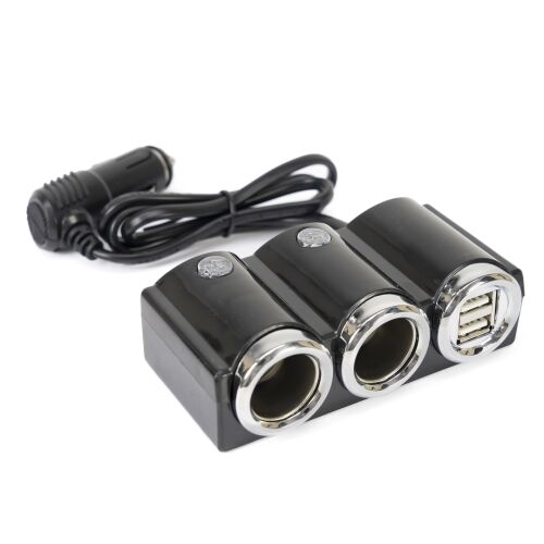 PNI Lighter 20 autós szivargyújtó elosztó 2 aljzattal és 2 USB porttal - PNI