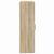 vidaXL Fali szekrény polcokkal sonoma tölgy 55 x 29 x 100 cm Faanyag 143436259