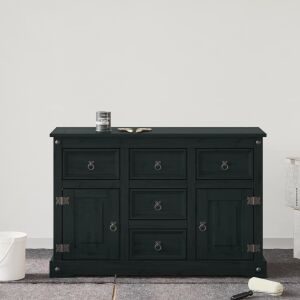 vidaXL Vopsea pentru mobilă Negru 10 x 10 x 12,2 cm Print pe perete 143438860 - Construcții și renovări