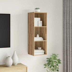 vidaXL TV Szekrény kézműves tölgy 37 x 37 x 107 cm Faanyag 143444919 - Faliszekrény