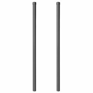 vidaXL Kerítoszlopok 2 pcs Szürke 120 cm Porszórt Acél 143445775 - Kert