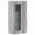 vidaXL Fali szekrény polcokkal Szürke sonoma 55 x 29 x 100 cm Faanyag 143449184