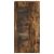 vidaXL Fali szekrény polcokkal Füstölt tölgy 55 x 29 x 100 cm Faanyag 143452959