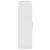 vidaXL Fali szekrény ajtóval Magasfényű fehér 55 x 29 x 100 cm Faanyag 143453361