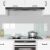 vidaXL Konyhai splashback 2 pcs Fehér 70 x 40 cm edzett üveg 143454061