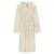 vidaXL Fürdőköpeny KINN Krém l Pamut 143458889