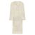 vidaXL Fürdőköpeny KINN Krém l Pamut 143458889