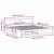 vidaXL Cadru de pat Maroniu cerat 180 x 200 cm Lemn de pin masiv 143462638