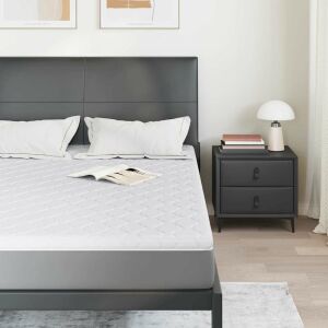 vidaXL Păturile pentru saltea Alb 160 x 200 cm Spumă PU 143465529 - Saltele