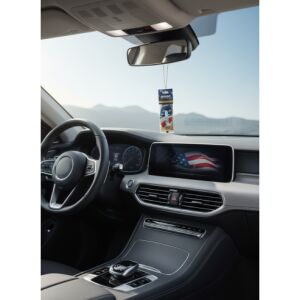 Areon American Dream Auto Lufterfrischer hängt im Auto - Areon Lufterfrischer für Autos