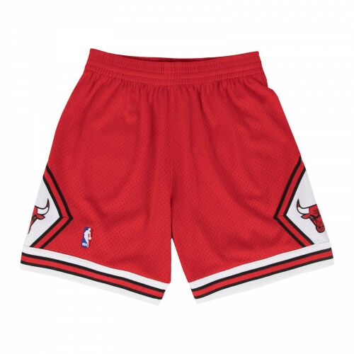Mitchell & ness nba chicago bulls swingman shorts rövidnadrág férfi piros s 143467492