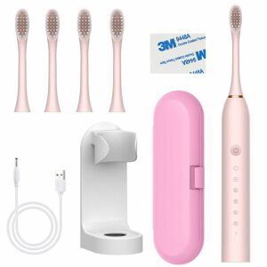 Smile SMIL-5 szónikus elektromos fogkefe készlet pótfejekkel, töltővel, állvánnyal és utazótokkal - Elektromos fogkefe