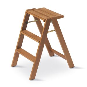 Arredamenti Italia Osimo scaun-scară 2 în 1, finisaj cireș - Scari